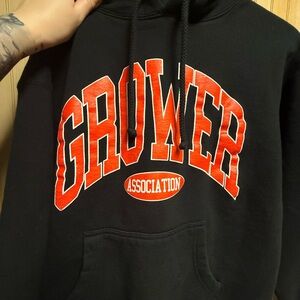 Shane Dawson “Grower Association” Black and Red Graphic Hoodie